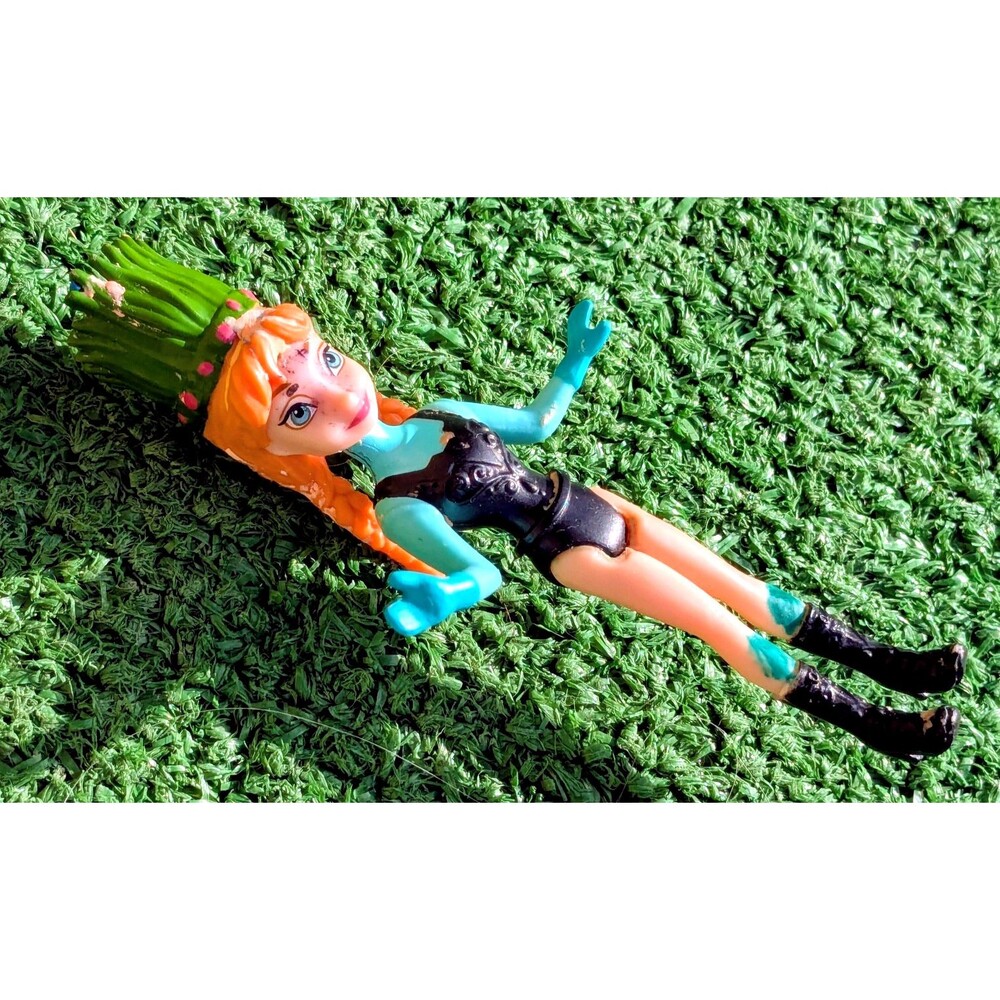 Disney Frozen Mattel Troll Wedding Gift Anna Figure Only Toy FAIR Condition